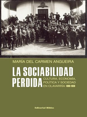 cover image of La sociabilidad perdida
